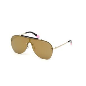 Victoria's Secret VS001228 Shield Sunglasses Gold Women Rose Gold
